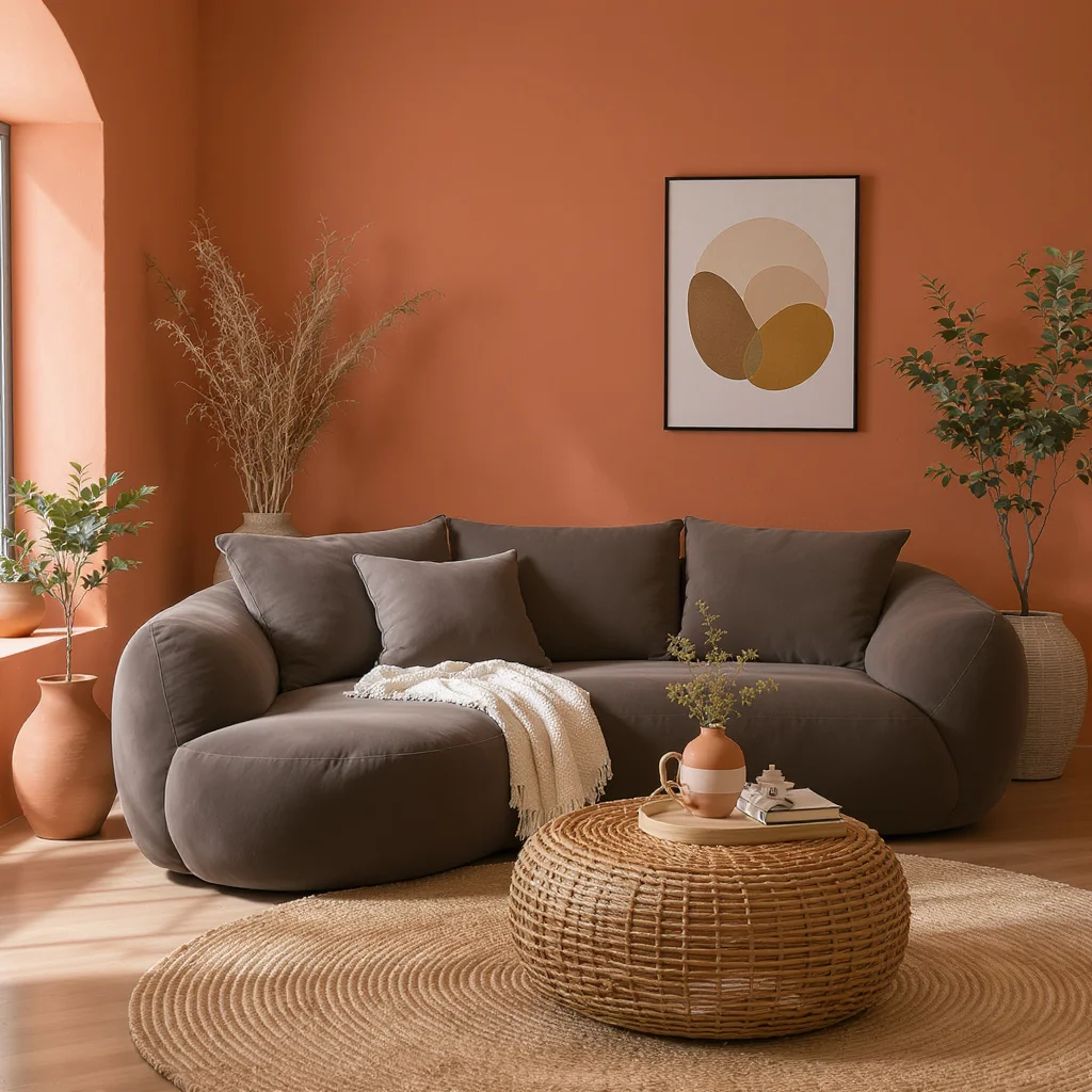 Cloud Sofa in Earthy Tones