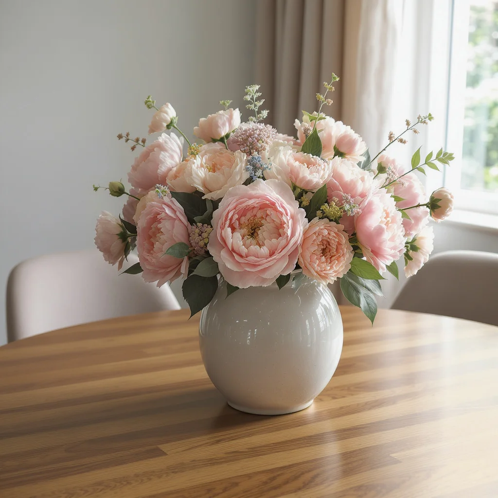 Pastel Peony Bouquet