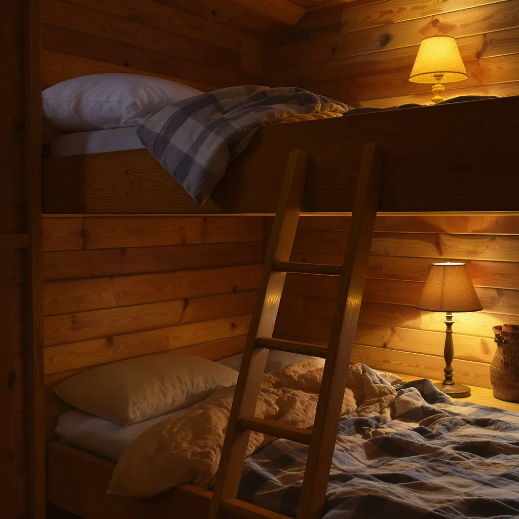 Bunk Bed Tiny Cabin