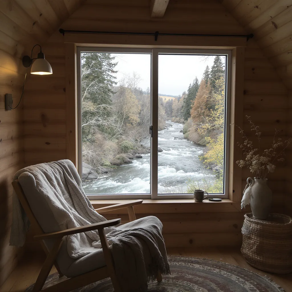 Cabin with River View
