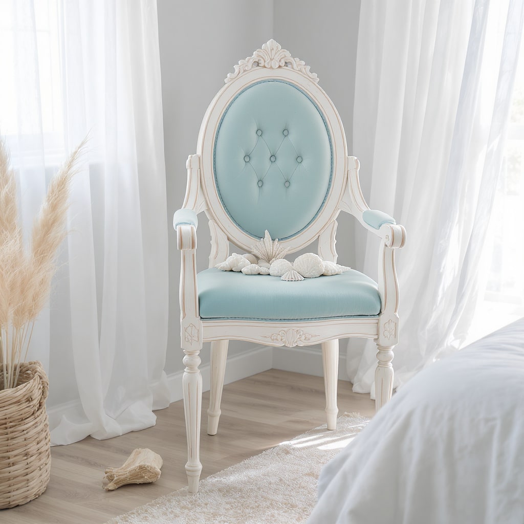 Coastal Vanity Chair