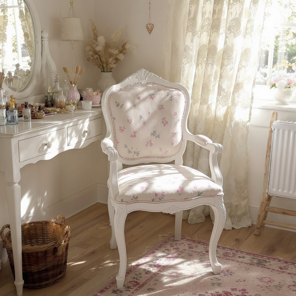 Cottagecore Vanity Chair