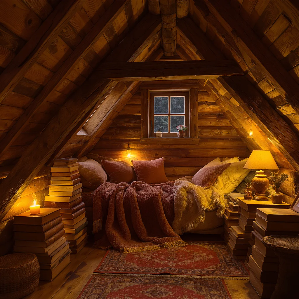 Rustic Reading Loft
