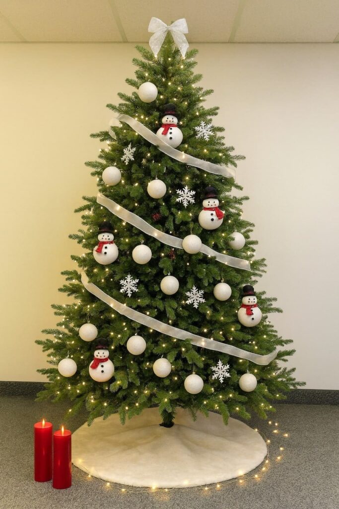 Snowman Wonderland Christmas Tree