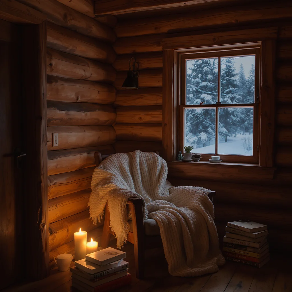 Soft-Lit Reading Nook