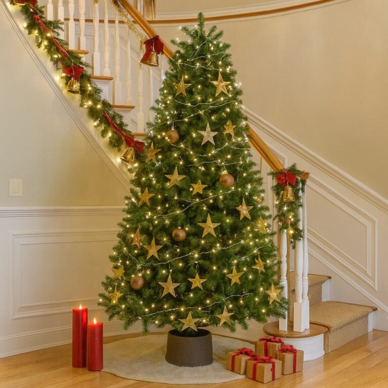 Stairway of Stars Christmas Tree