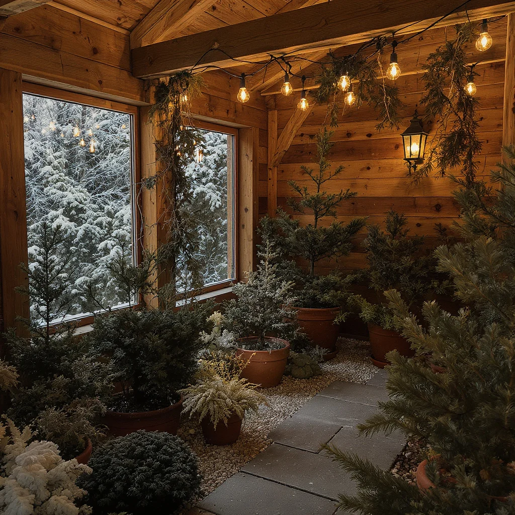 Winter Garden Corner