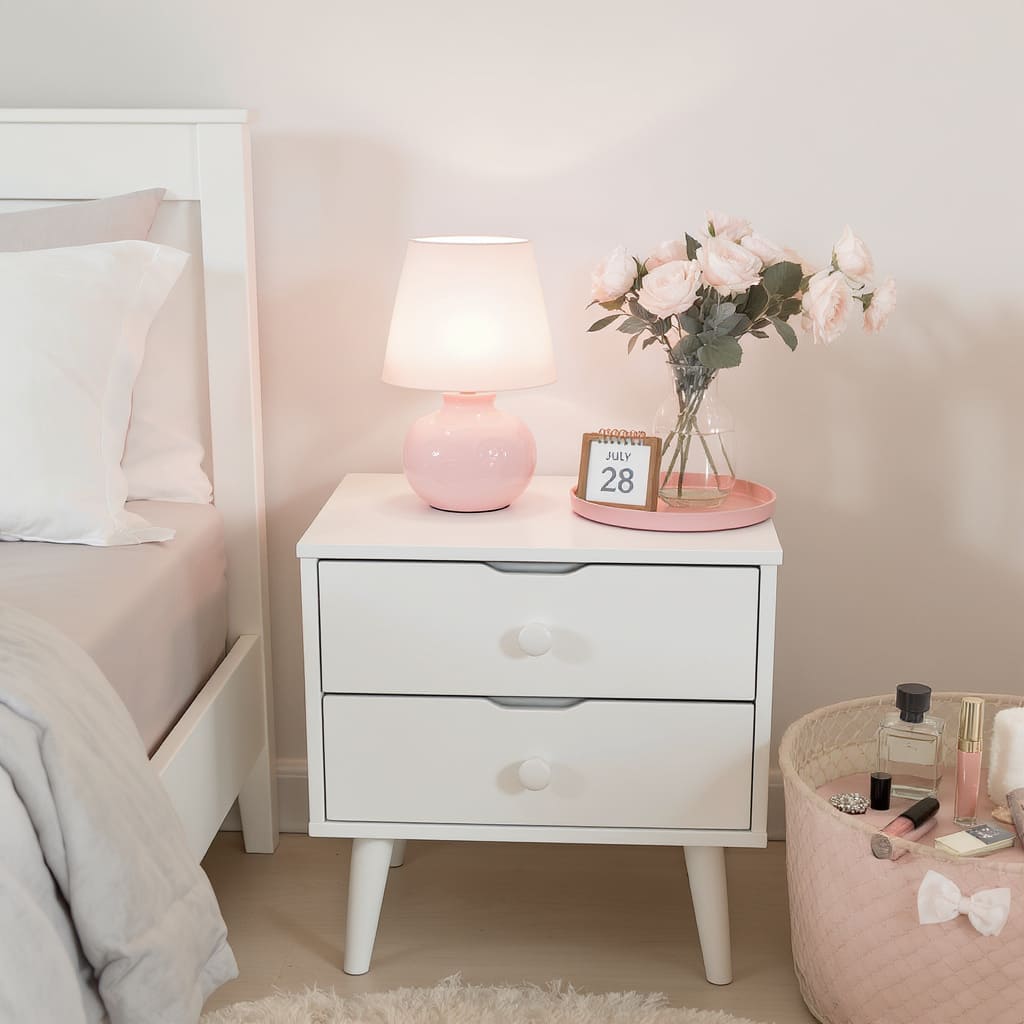 Blush Bloom Nightstand