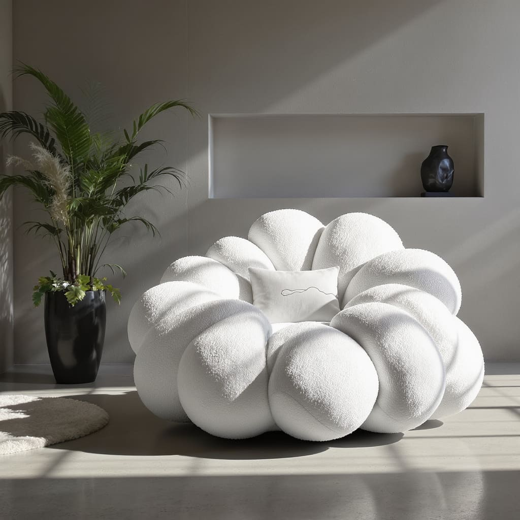 Cloudburst Puff Lounge Armchair