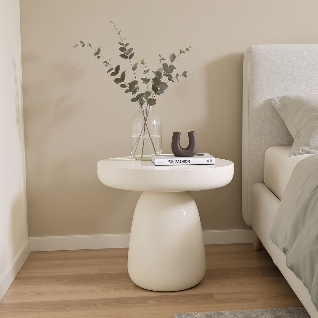 Cloudstone Modern Pedestal Side Table