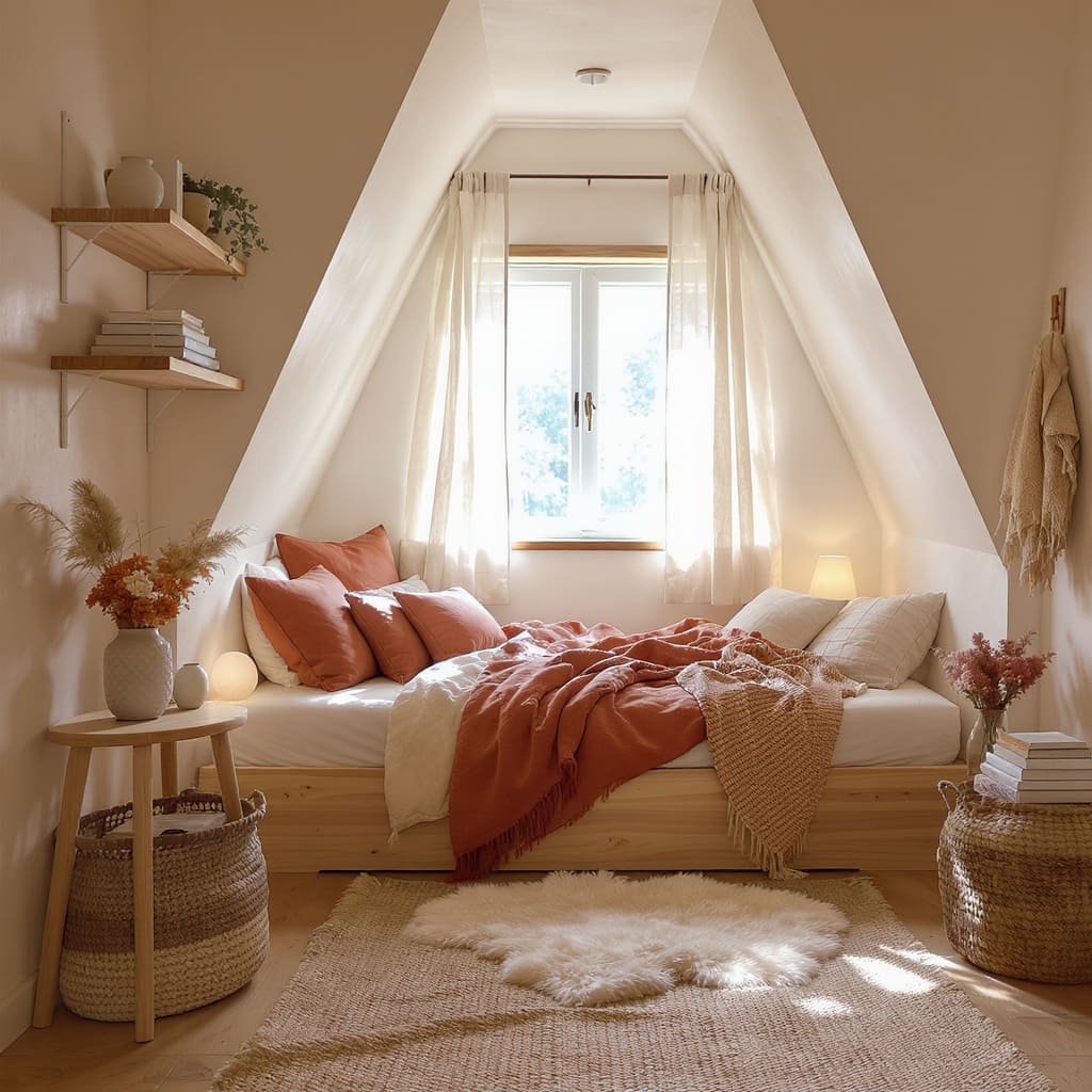 Cozy Attic Nook Tiny Room