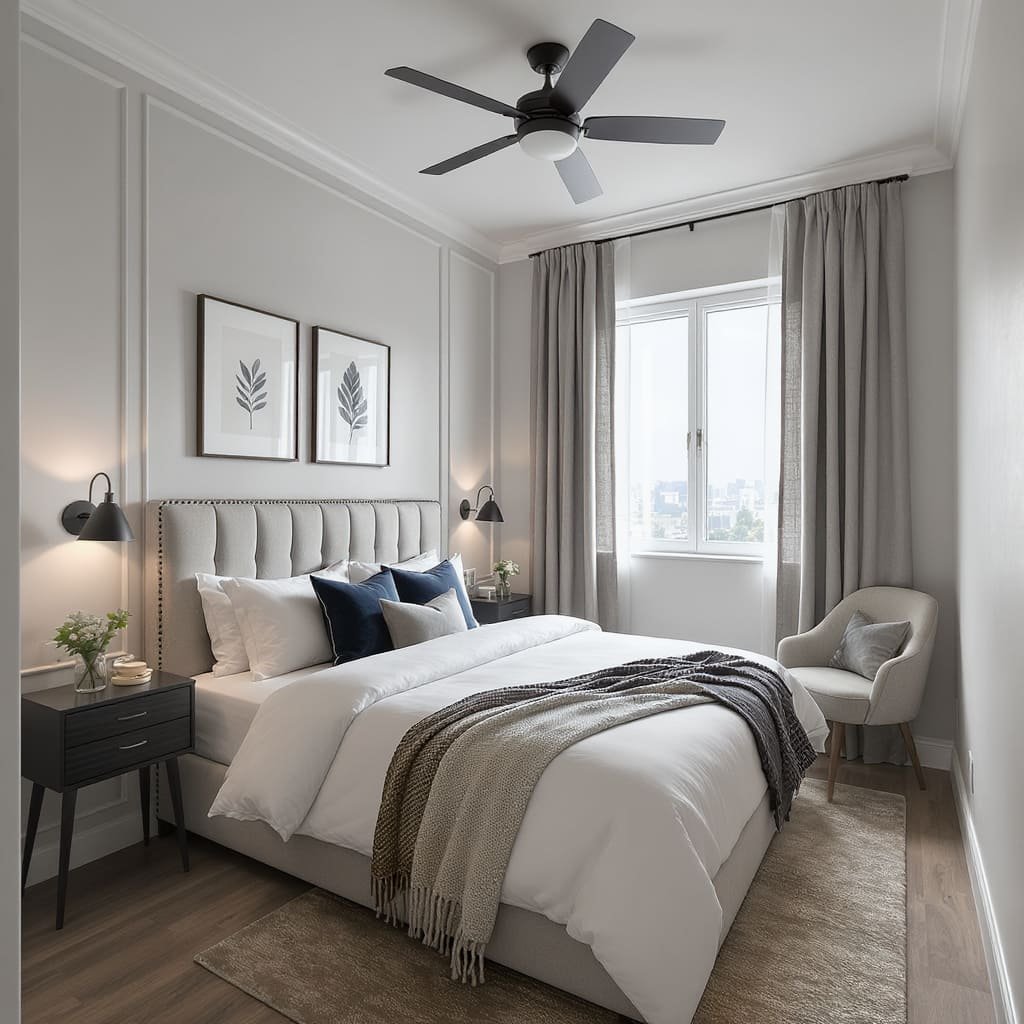 Hotel Style Luxury Tiny Room