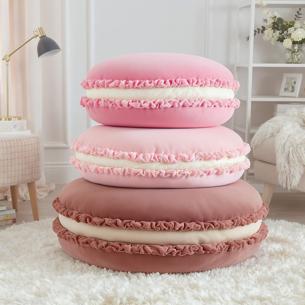 Macaron Stack Floor Cushion