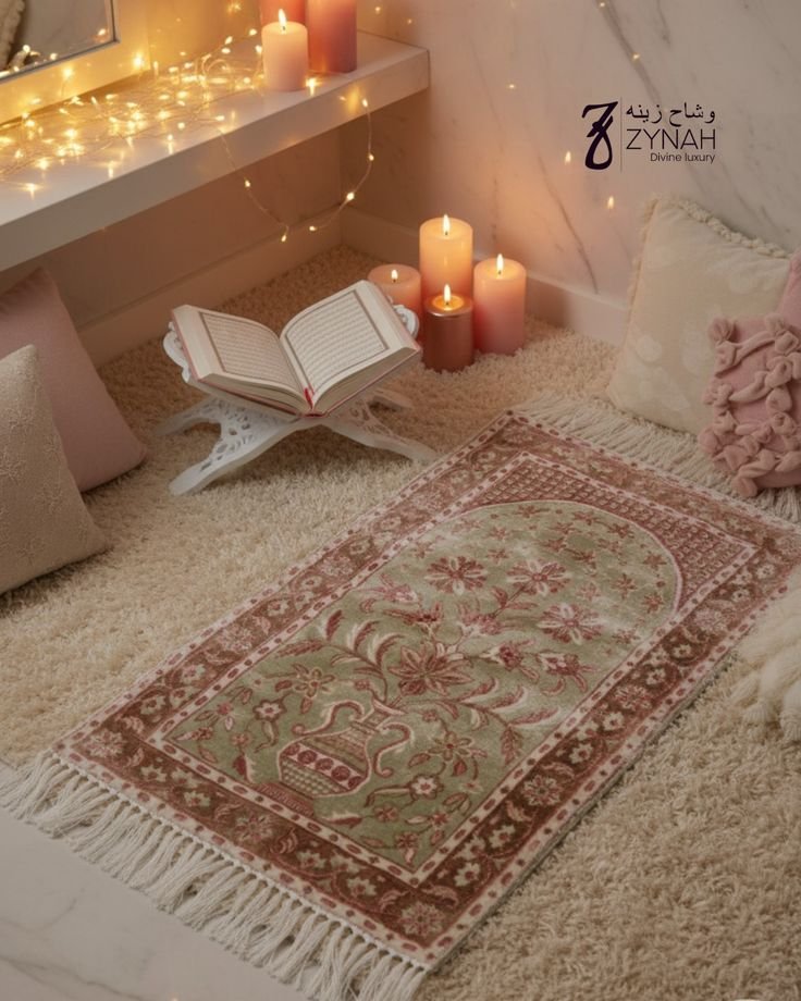 Cozy Ramadan Prayer Corner Decor