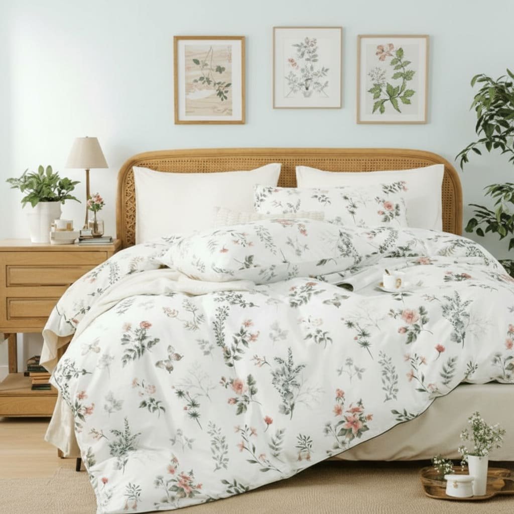 Meadow Charm Spring Floral Bedsheets