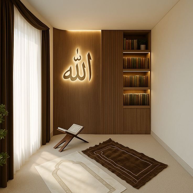 Modern Ramadan Prayer Wall Decor