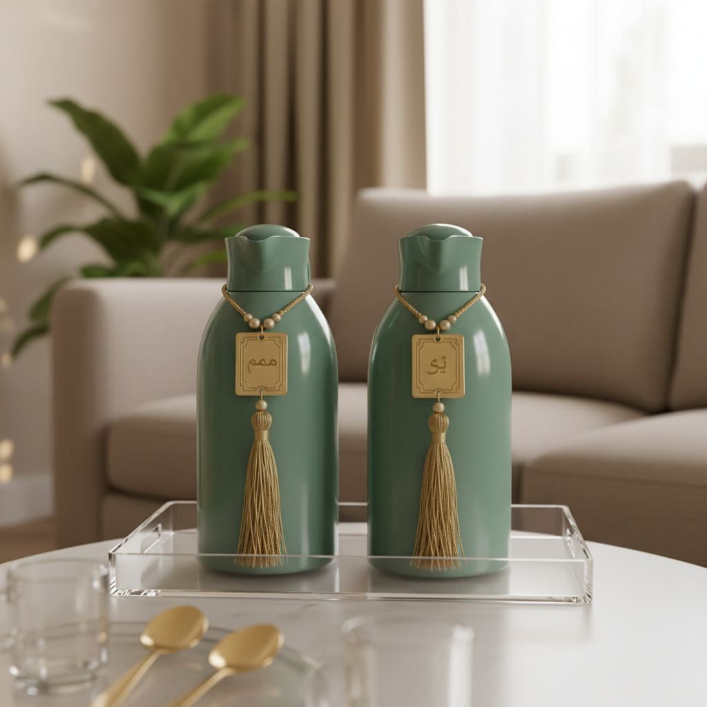 Ramadan Tea and Coffee Thermal Carafe Set