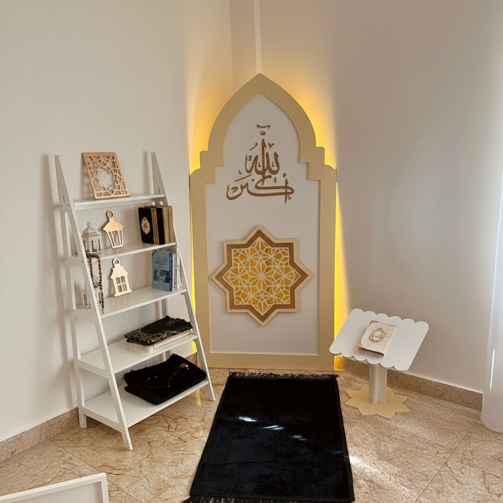 Ramadan Wall Prayer Nook Decor