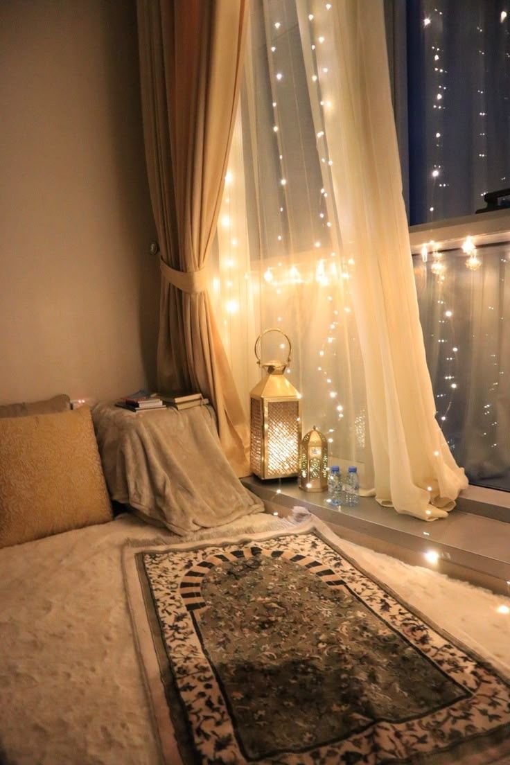 Ramadan Window Prayer Corner Decor