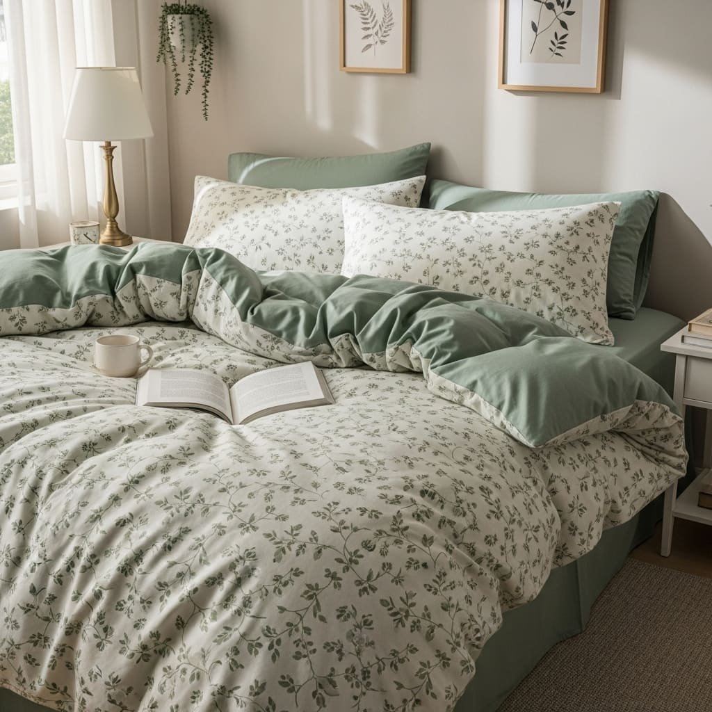 Sage Garden Spring Floral Bedsheets