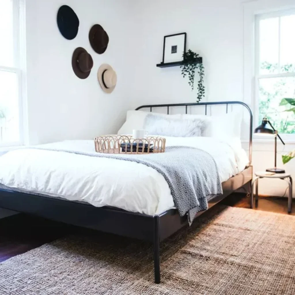 Black Metal Bed Frame